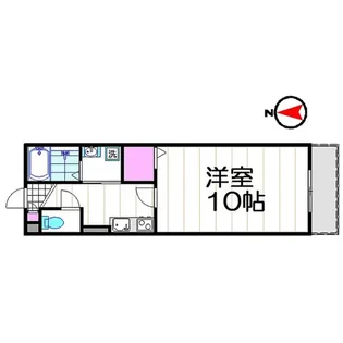 シュン・カーサ【2階】の間取り