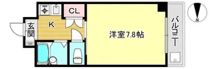グレーシャス23【4階】の間取り