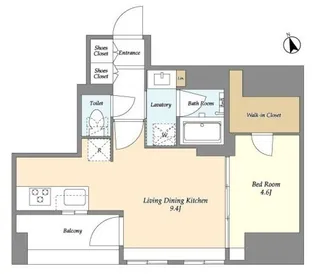 MODIER GINZA EAST【3階】の間取り