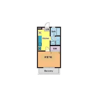 ラポール鶴巻【2階】の間取り