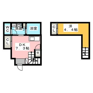 Fine plus【1階】の間取り