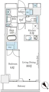 MID TOWER GRAND【7階】の間取り