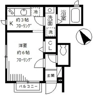 コージーテラス【1階】の間取り