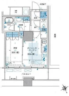 ザ・パークハウス西新宿タワー60【42階】の間取り