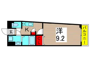 パルコート西新井【4階】の間取り