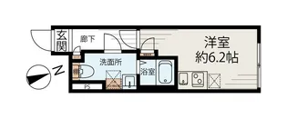 アルファ早宮【4階】の間取り
