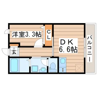 Lavulite【1階】の間取り