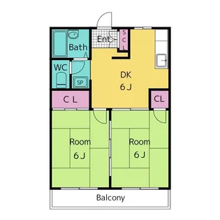 コスモピアゆき II【2階】の間取り