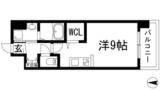 ONLYONE川西中央1【5階】の間取り