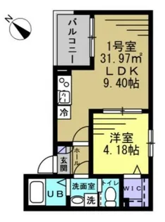 サニーパレス南流山【3階】の間取り