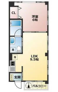 ソラ廣谷【2階】の間取り