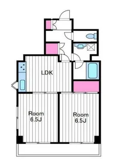 コートハイム横浜【4階】の間取り