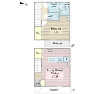 桜新町リーベンハイムの間取り