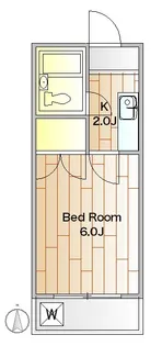 パレスハイム【4階】の間取り