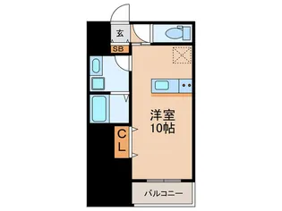 グランメール出在家町【2階】の間取り