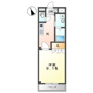 コンフォース【2階】の間取り