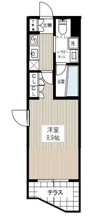 AXAS南蒲田AsylCourt【1階】の間取り