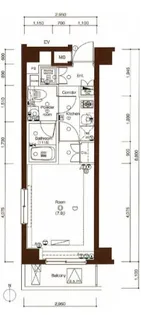 ラグジュアリーアパートメント王子神谷【4階】の間取り