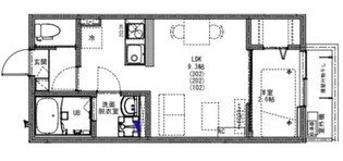 KEIAI RESIDENCE 南柏【2階】の間取り