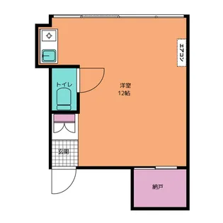 アーバンビュー本町【4階】の間取り