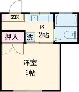 サンホワイト【1階】の間取り