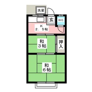 ヤマトハウス【2階】の間取り