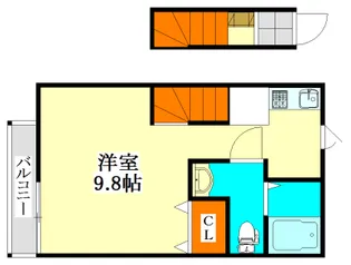 グリーム前原【2階】の間取り