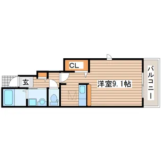 ビオーラ・I【1階】の間取り