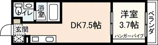 エストレビータ【2階】の間取り