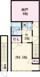 浅川方【2階】の間取り
