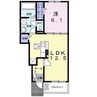 Garden House K【1階】の間取り