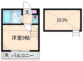 Pastel綱島東【2階】の間取り