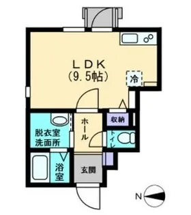 Swedish holm【1階】の間取り