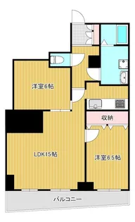 グランフェルティ夕陽ヶ丘【3階】の間取り