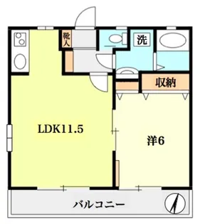 エトワール・M【1階】の間取り