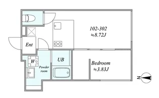 trias111【2階】の間取り