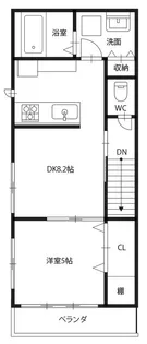 ピース・ウィステリア A棟【2階】の間取り