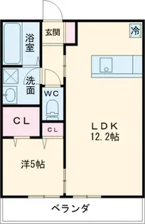 ルアナテラス【2階】の間取り