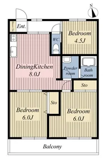 レスターゴー【2階】の間取り
