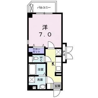 COSMOII【1階】の間取り