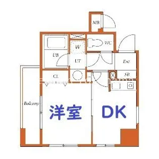 ポートハイム第7吉野町【4階】の間取り