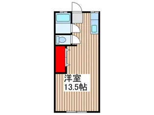 ハイツ大吉【2階】の間取り