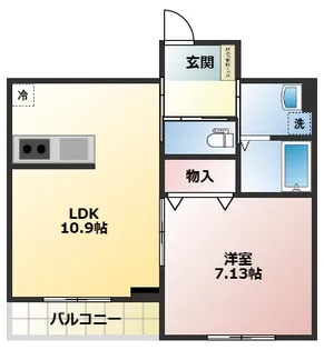 Cosmos IV【3階】の間取り