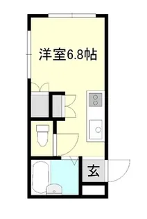 バディマンション新守谷【2階】の間取り