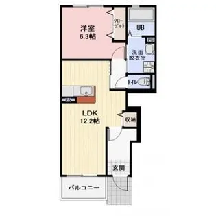 Scuderia【1階】の間取り