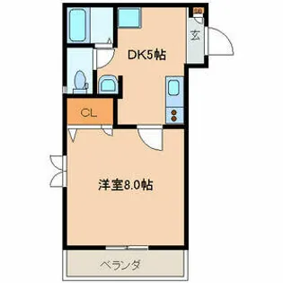 イルグランディ【3階】の間取り