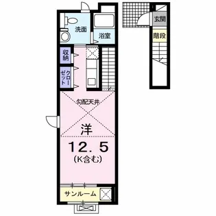 ピッコロ マローナ【2階】の間取り