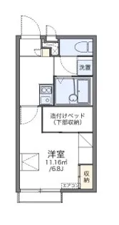 レオパレスさんが【1階】の間取り