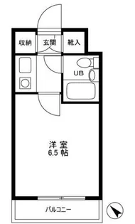 鹿友ディアプラザ巣鴨第2【7階】の間取り