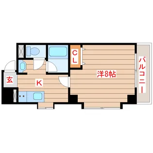 コンバウス上杉第二ビル【1階】の間取り